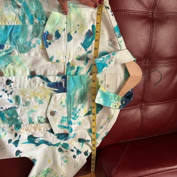 AG jeans multi-color jean jacket - Picture 4 of 5